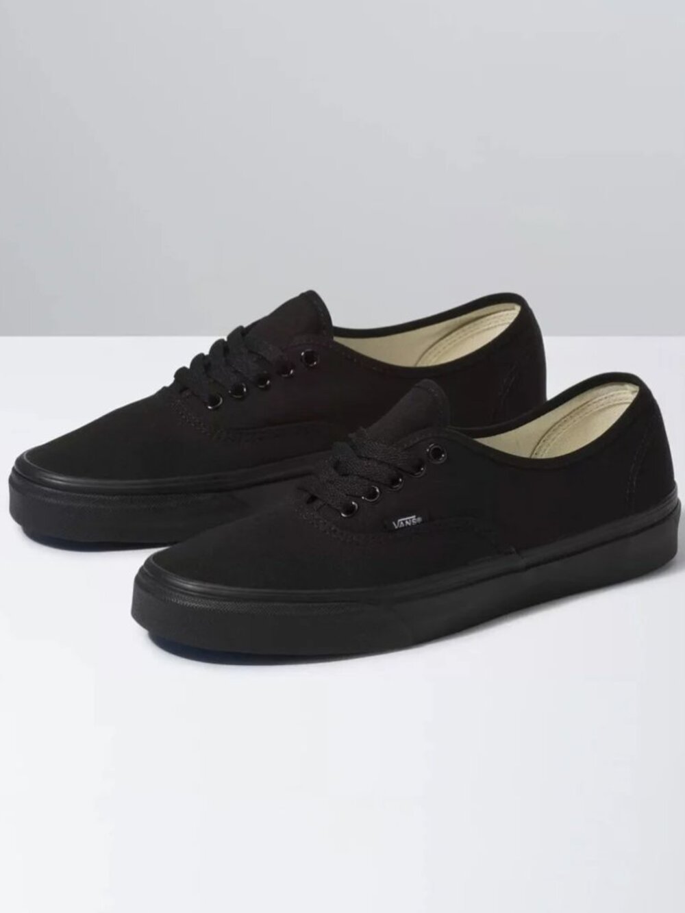 Vans Men's Authentic Sneakers in Black